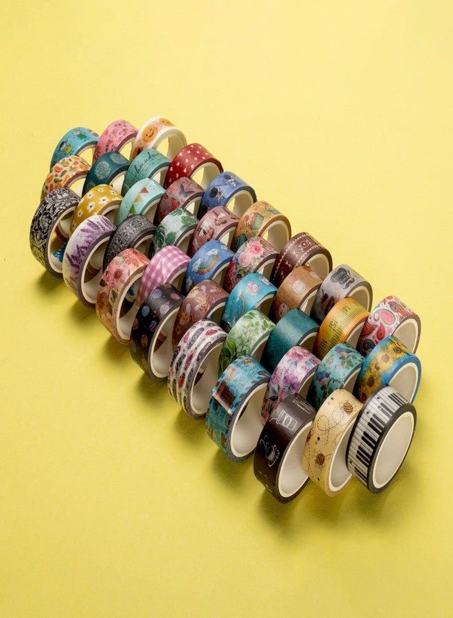 itsy-bitsy Itsy Bitsy Washi Tape Classic Checks - Pink 15mmx10mtr | for Craft Scrapbooking, Gift Wrapping, Border, Diary Decoration, Journal Planner | Tapes for DIY Art & Crafts - Image 3