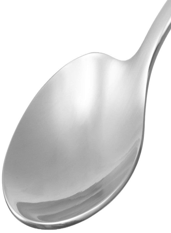 Krishn ROOP Stainless Steel Dinner Spoons & Heavy Grade Dessert (8pcs) - Image 3