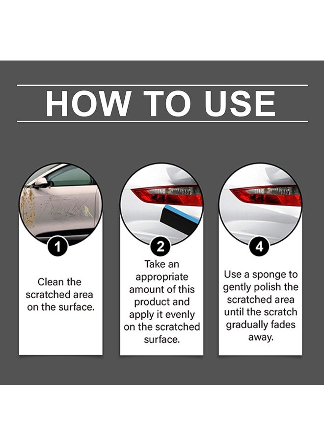 RAYHONG - Remove Rayones，Car Scratch Repair Nano Spray, Car Scratch Removal Spray, Paint Restorer Spray, Scratch and Swirl Remover, Ceram Coat Car Paint Sealant, Magic Scratch Remover for Cars, with Sponge (30ml) - Image 1