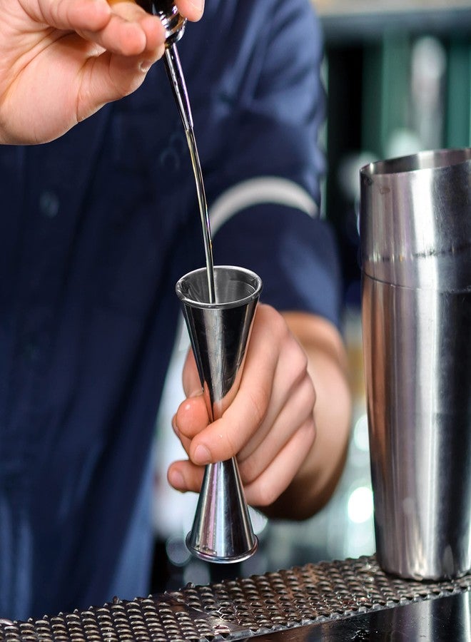 OGGI Japanese Jigger for Bartending, Double Jigger 2 oz 1 oz, 30ml/60ml, Shot Measure Jigger, Ideal Bartender Accessories, Stainless Steel - Image 5