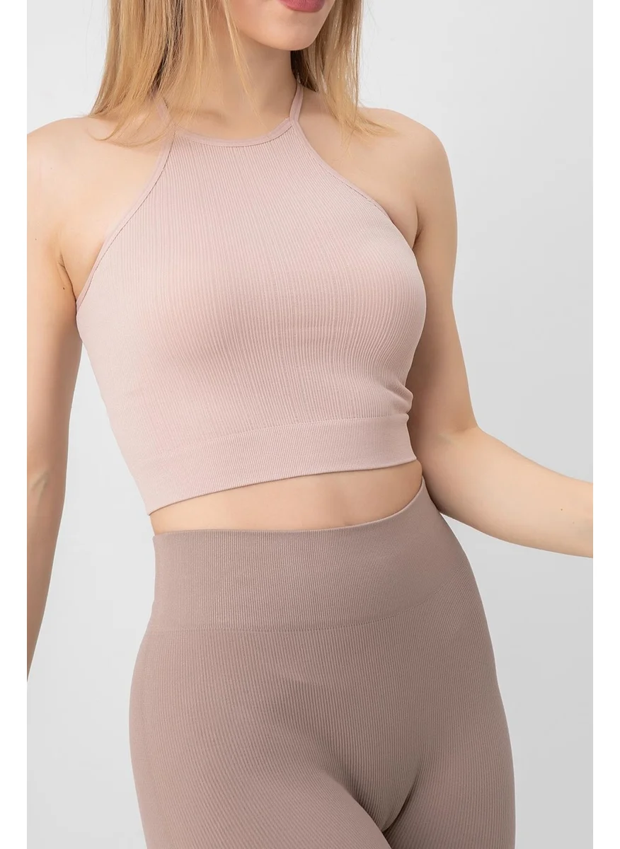 ميور Doremi Seamless Knitted Halter Neck Bustier