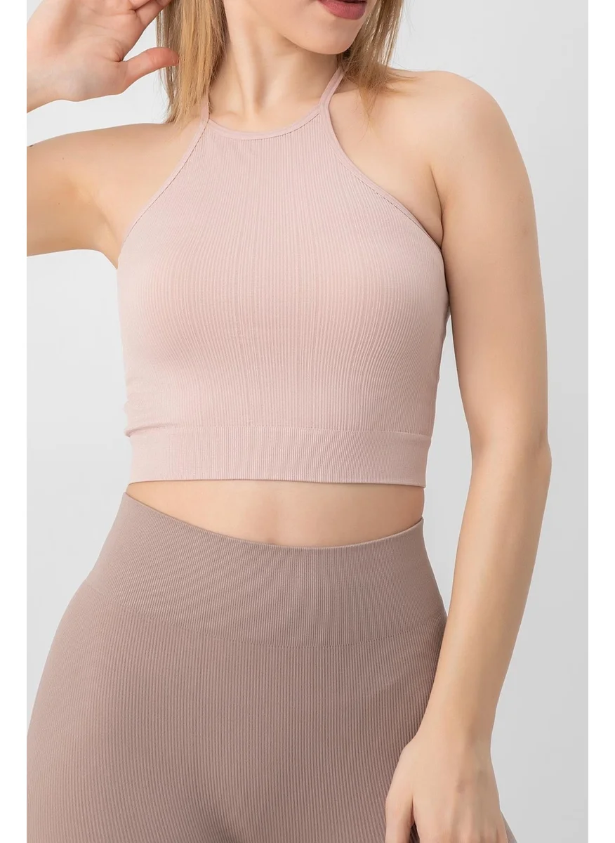 ميور Doremi Seamless Knitted Halter Neck Bustier