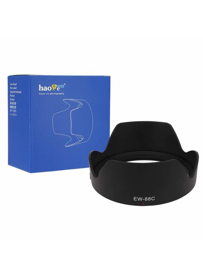 Haoge غطاء عدسة بايونت لكاميرا كانون EF 24-70mm f2.8L II USM بديل كانون EW-88C - Image 1