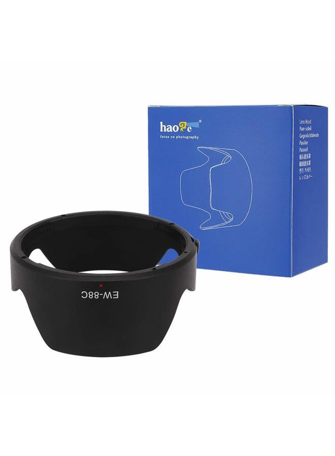 Haoge غطاء عدسة بايونت لكاميرا كانون EF 24-70mm f2.8L II USM بديل كانون EW-88C - Image 2