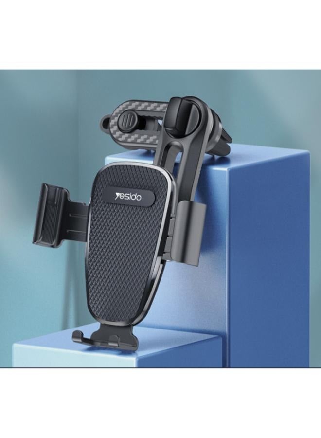 يسيدو حامل الهاتف المحمول C105 العالمي 720بفتحة تهوية السيارة بمشبك تعليق الجاذبية - Image 3