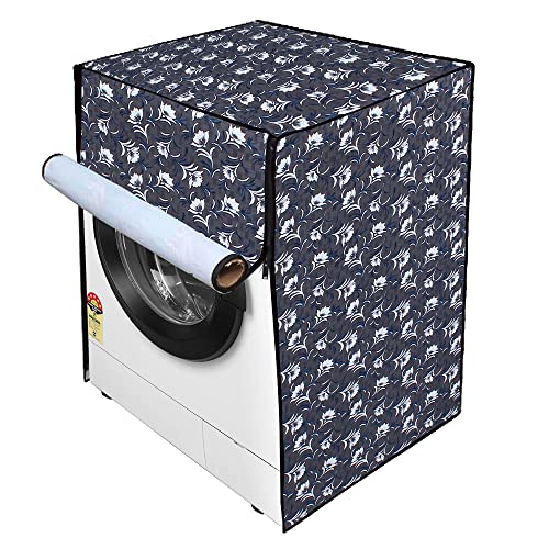 Wings Star Front Load Washing Machine Cover for LG 5.5 Kg, 6 Kg & 6.5 Kg (60cmsX48cmsX86cms) | Waterproof & Dust-Proof Front Load Washing Machine Cover For LG | Washing Machine Cover, KUM05 - Image 1