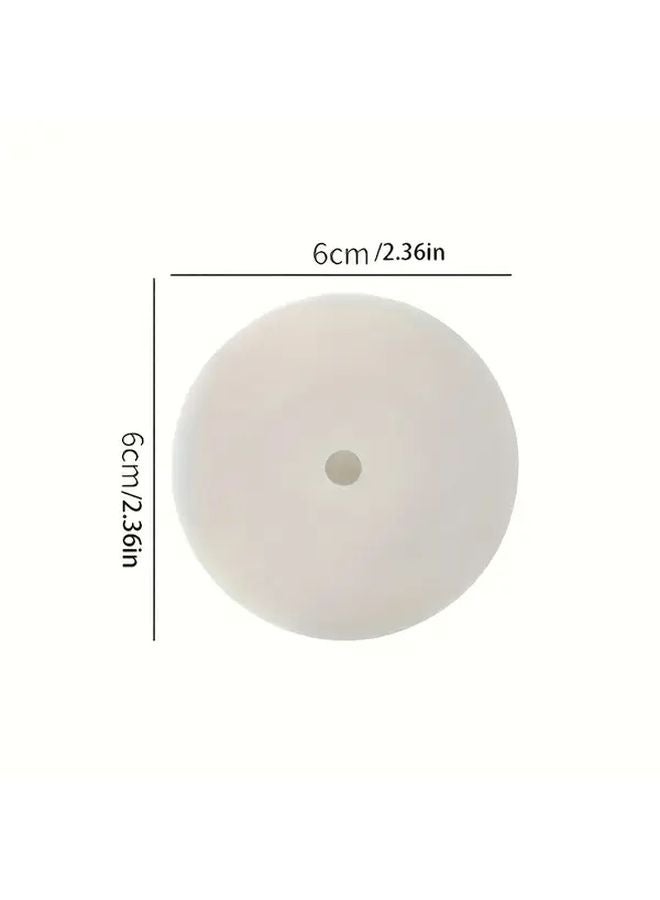 قطعتان حامل شريط طاقة أبيض مثبت على الحائط بدون حفر خطاف مأخذ كهرباء منظم توفير المساحة - Image 4