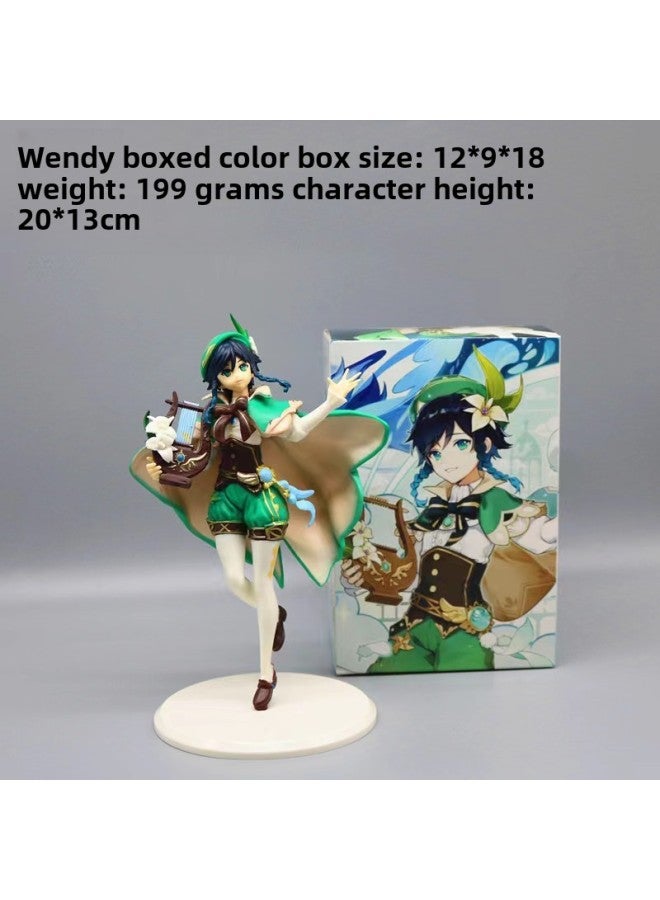 Decoration Children's Toy Gospel Woman Warrior Tide Clothing Auska Hand-made Model Animation Peripheral Collection Decoration Gift-Color:Wendi Boxed - Image 1