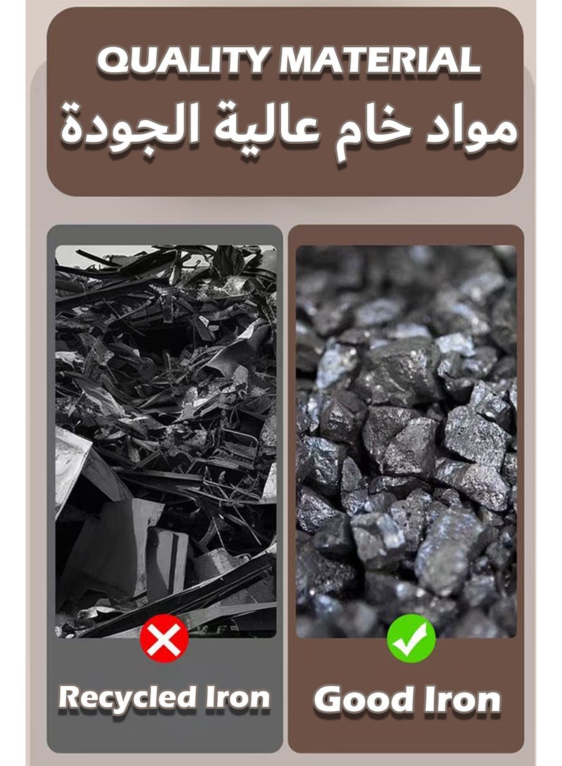 Non-Stick Frying Pan, 26cm Wooden Handle Fry Pan - Image 4