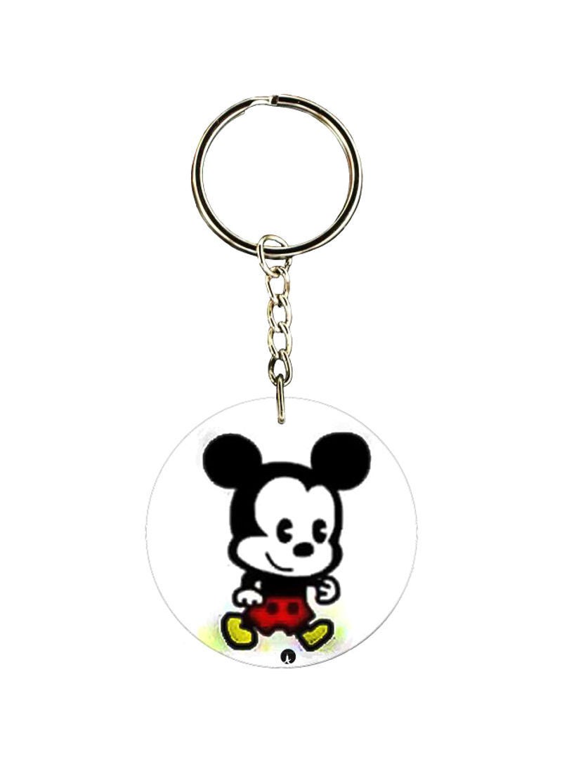 Mickey Mouse Dual Sided Keychain