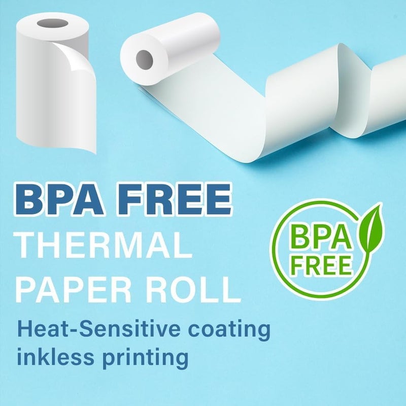 5.8cm Thermal Printing Paper for Instant & Visa Multi-Use Machine High Quality Thermal Printer Paper (Thermal Printing Roll) THERMAL PAPER (10, 22m) - Image 5