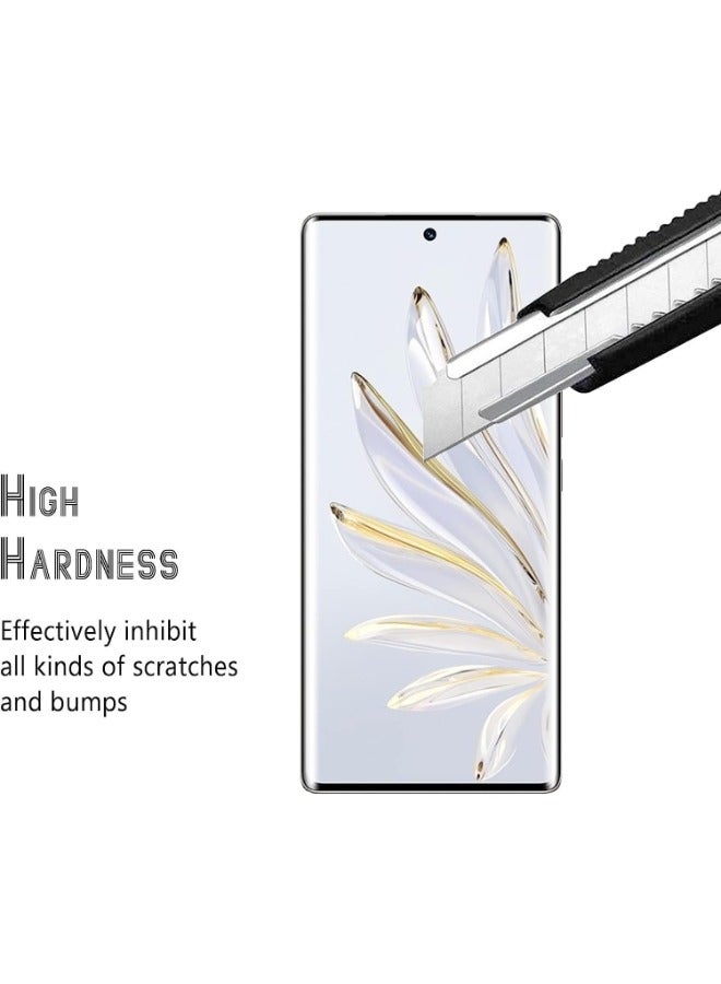 Nano screen protector for Honor 70 with full coverage from edge to edge (matte, anti-dust, anti-fingerprint) - Image 5