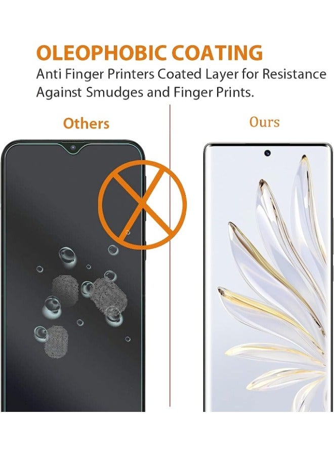 Nano screen protector for Honor 70 with full coverage from edge to edge (matte, anti-dust, anti-fingerprint) - Image 3