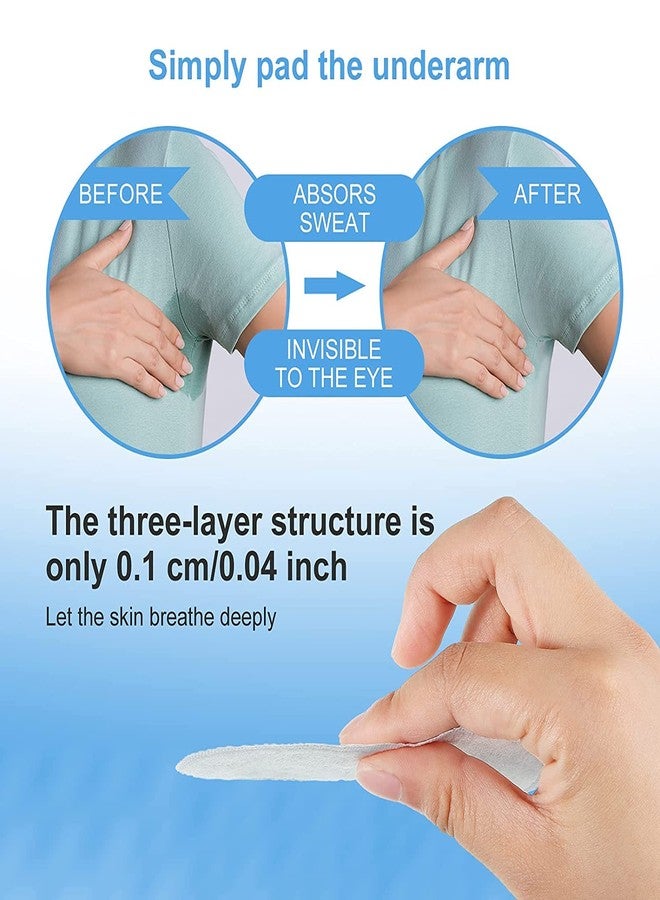 PUTHAK يونيكويتريند، 30 قطعة من ضمادات امتصاص العرق تحت الإبط، ضمادات خفيفة الوزن للاستخدام مرة واحدة، ضمادات ماصة للعرق، لاصقة غير مرئية لامتصاص العرق تحت الإبط للنساء والرجال الذين يعانون من التعرق. - Image 3