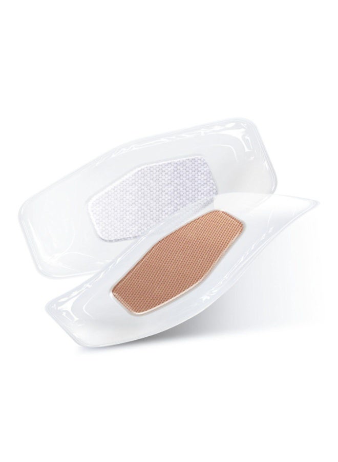 Nexcare Aqua Clear Waterproof Bandages, Diamon Shape, 360 degree seal, Breathable material, 586-20DN, G, 26 mm x 57 mm, 20 bandages - Image 5