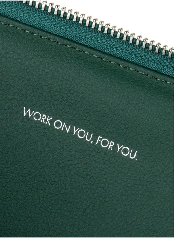 Veganologie Eden Apple Leather Laptop Sleeve 13" in Black Made From 30 Apples