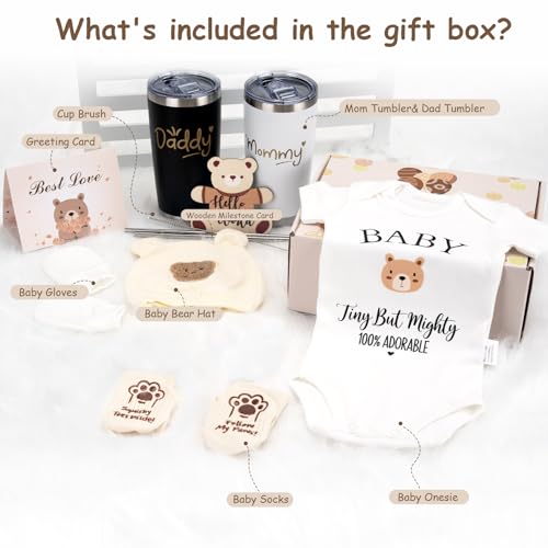 WITOROR 13pcs Baby Shower Gift for New Parents New Mom Care Package New Mom Gifts for Women Baby Welcome Box Pregnancy Gifts for Expecting Mom Gender Reveal Gift First Time Moms Gift Box - Image 3