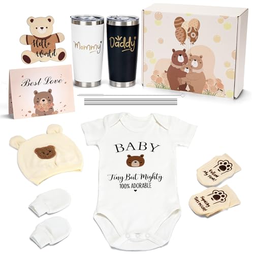WITOROR 13pcs Baby Shower Gift for New Parents New Mom Care Package New Mom Gifts for Women Baby Welcome Box Pregnancy Gifts for Expecting Mom Gender Reveal Gift First Time Moms Gift Box - Image 1