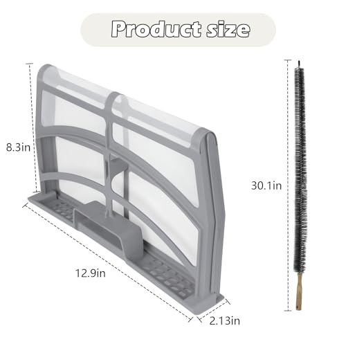 Earthtec W10859086 Dryer Lint Screen Filter with Dryer Lint Brush Replacement for Whirlpool Maytag Kenmore Dryer Replaces MEDB835DW4 MEDB835DW3 MEDB835DW2 WGD8500DC1 YWED8500DC2 - Image 2