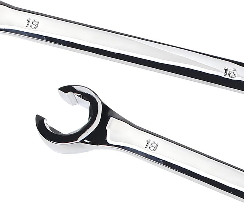 Utoolmart Flare Nut Wrench, 16mm x 18mm Metric Double Open End, 1Pcs - Image 3