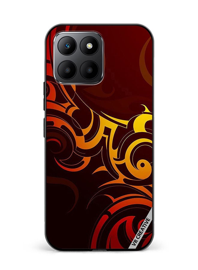 VR CREATIVE Protective Case Cover For Honor 70 Lite Superman Tattoo Background Design Multicolour - Image 1