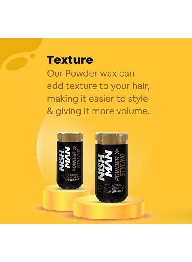 Nishman Hair Styling Powder 20gr Ultra Hold - Image 4