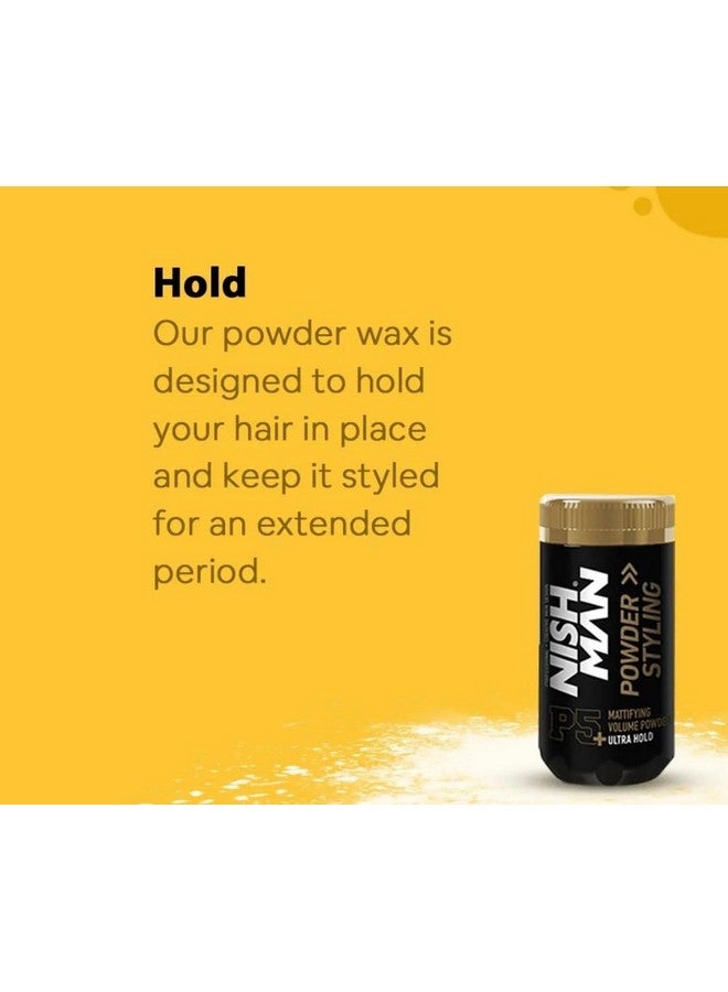 Nishman Hair Styling Powder 20gr Ultra Hold - Image 5