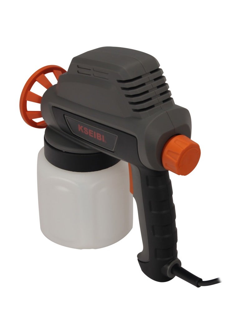 KSEIBI Paint Spray Gun 110W, Electric Sprayer Gun with 800ML Container and Nozzle 0.8mm, Ideal for Furniture, Cabinets, Fence, Walls, Door, Garden Chairs, Automotive, Home Improvement, Easy to Clean.  - Image 3