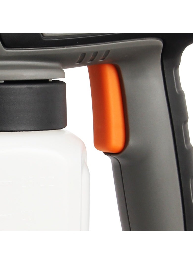 KSEIBI Paint Spray Gun 110W, Electric Sprayer Gun with 800ML Container and Nozzle 0.8mm, Ideal for Furniture, Cabinets, Fence, Walls, Door, Garden Chairs, Automotive, Home Improvement, Easy to Clean.  - Image 4