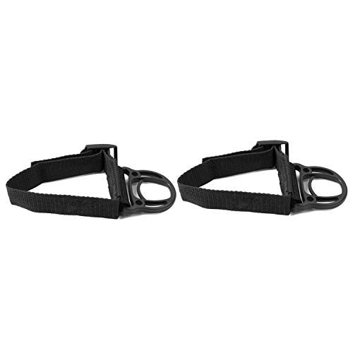 YOCTM حامل ملابس YOCTM الأسود لبار السيارة 45 سم لجيب رانجلر JK JL JT 1997-2024 (عبوة من 4) - Image 3