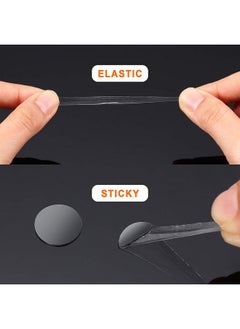 Zonon Double Sided Adhesive Dots Clear Glue Point Tape Stickers Balloon Glue Round No Traces Strong Adhesive Sticker Waterproof Dot Sticker For Craft Diy Art Office Supply(3000 Pieces,0.39 Inch/ 10 Mm)  - Image 3