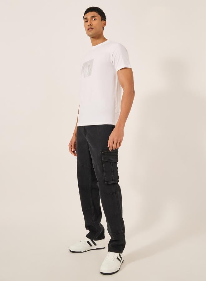 Styli Overdyed Twill Cargo Pants - Image 2