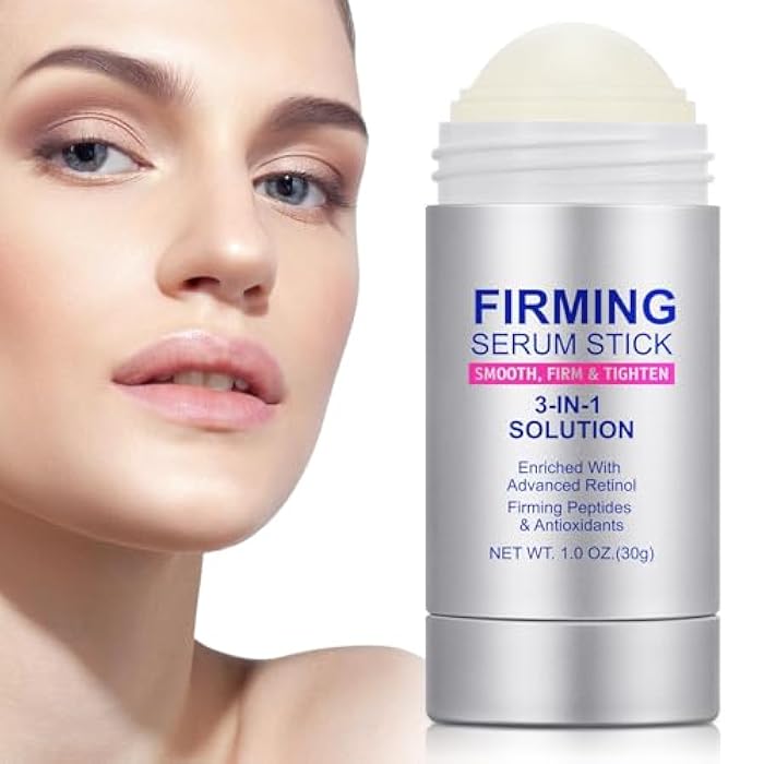 Akeeronn Advanced-Retinol Firming Serum Stick, 3-in-1 Face Firming Stick for Women, Smooth,Tighten and Firm Face,Neck & Jawline, Reduces Wrinkles, Hydrates & Nourishes Skin (1.0 OZ) - Image 1