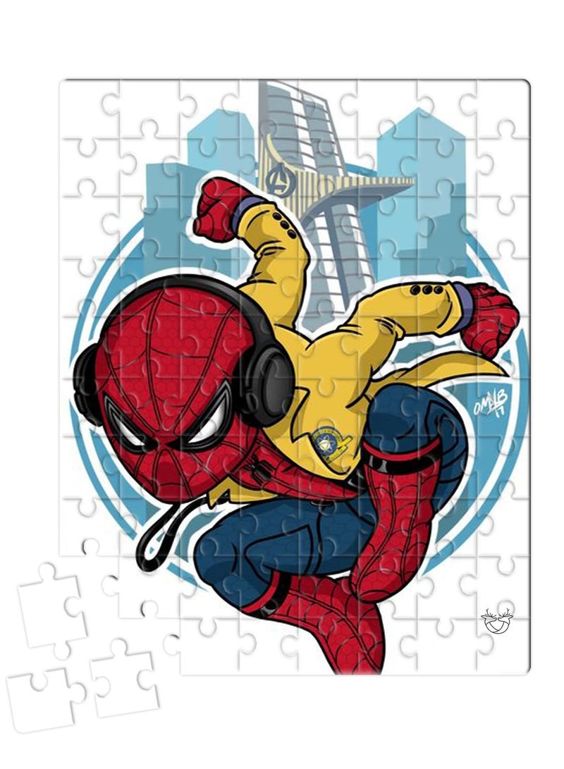 Reeman Design Puzzle printed with Spiderman design