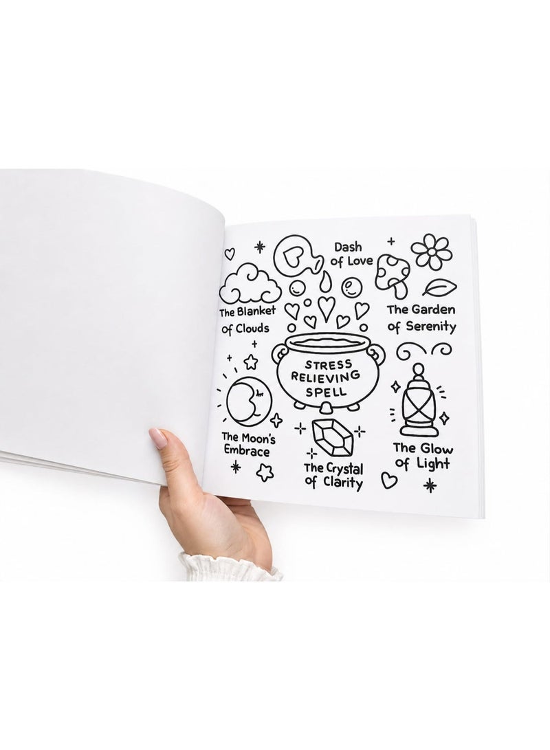 كتاب تلوين للكبار والصغار  لحظات الفتاة - Image 2