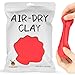 Cutedeer Red Air Dry Clay 11lb Foam Modeling Clay Soft Squishy Molding for Kids Adults Arts Crafts Project Slime Supplies11lb 1 Pack Red - Image 3