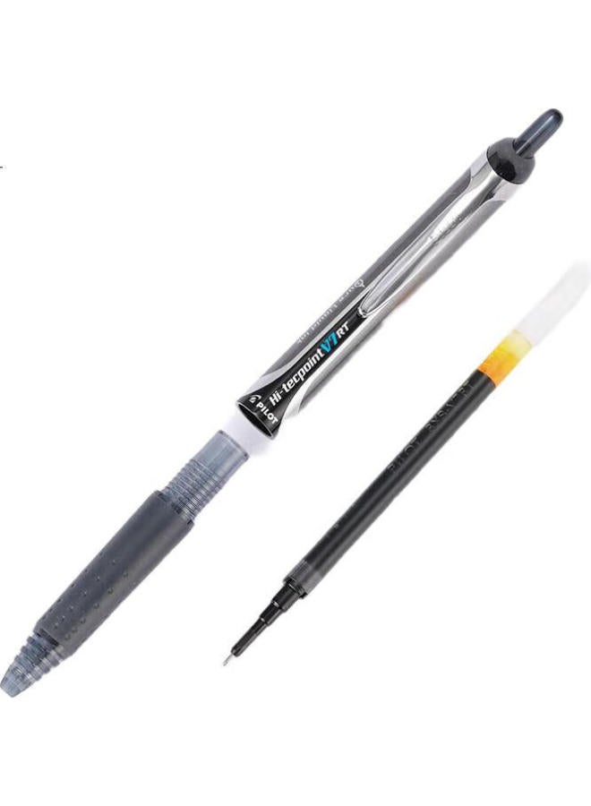 Pilot Bxrt-V7 Retractable Blue Gel Pen, 0.7Mm, For Students, Rollerball Pen, Office Supplies, Writing And Handwriting Practice, Blue Pen, Single Pen - Image 3