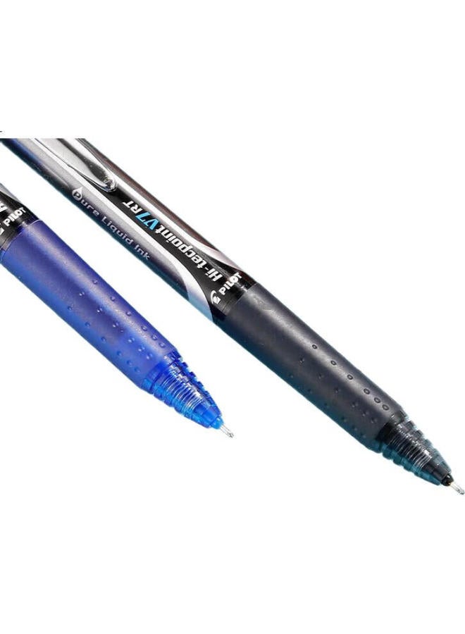 Pilot Bxrt-V7 Retractable Blue Gel Pen, 0.7Mm, For Students, Rollerball Pen, Office Supplies, Writing And Handwriting Practice, Blue Pen, Single Pen - Image 1