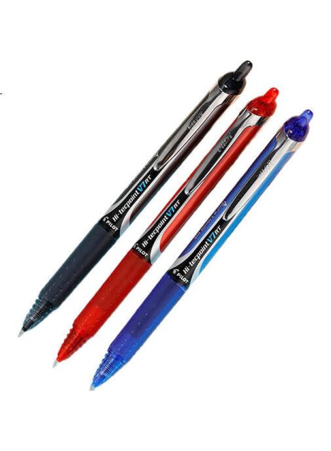 Pilot Bxrt-V7 Retractable Blue Gel Pen, 0.7Mm, For Students, Rollerball Pen, Office Supplies, Writing And Handwriting Practice, Blue Pen, Single Pen - Image 2