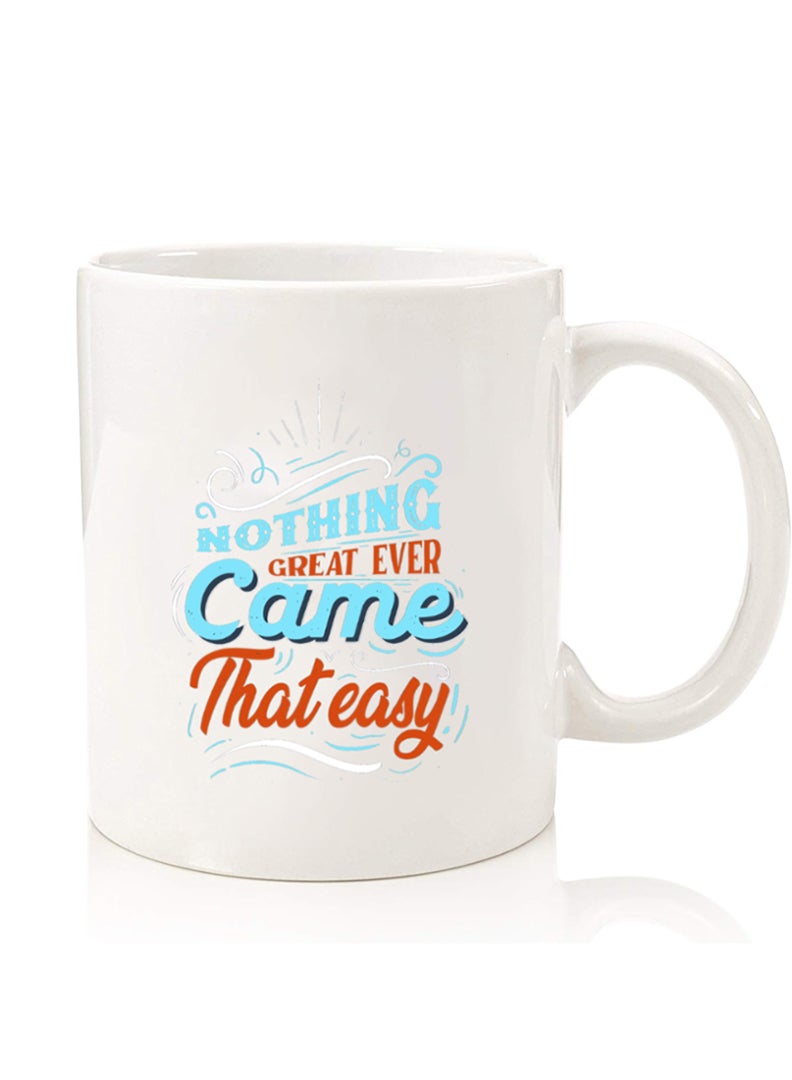 Theodor فنجان قهوة وشاي مطبوع بجودة ممتازة من الجهتين للاستخدام في المنزل والمكتب، للأطفال والرجال والنساء - Image 1