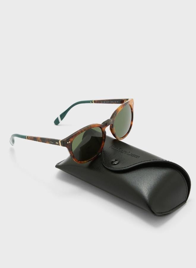 بولو رالف لورين نظارات شمسية دائرية - Image 5