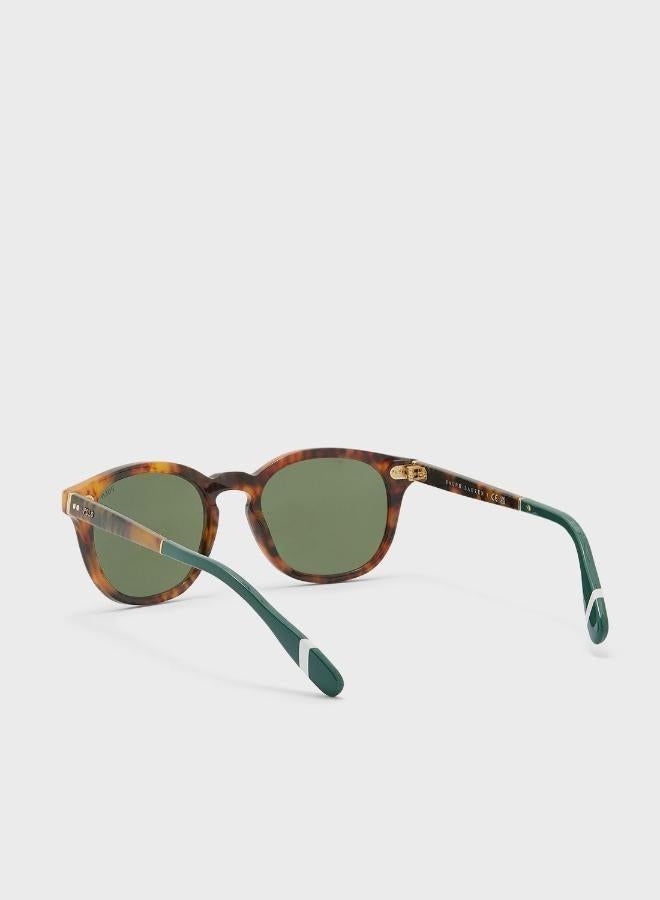 بولو رالف لورين نظارات شمسية دائرية - Image 3