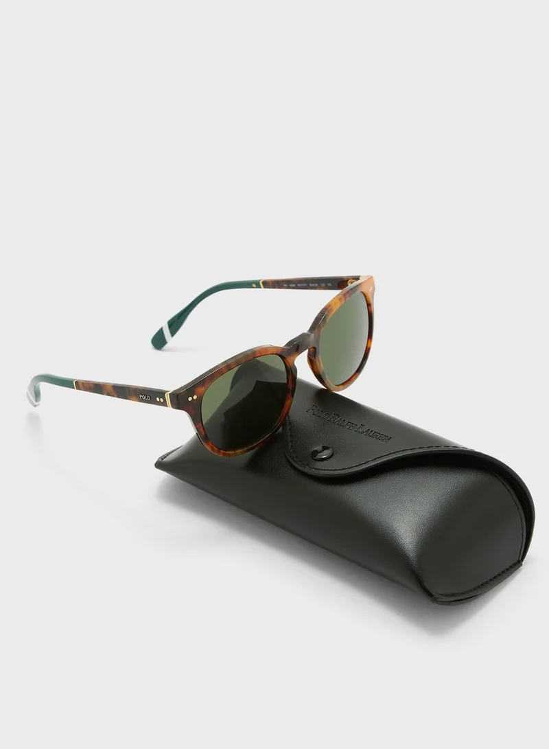 POLO RALPH LAUREN 0Ph4206 Round Sunglasses