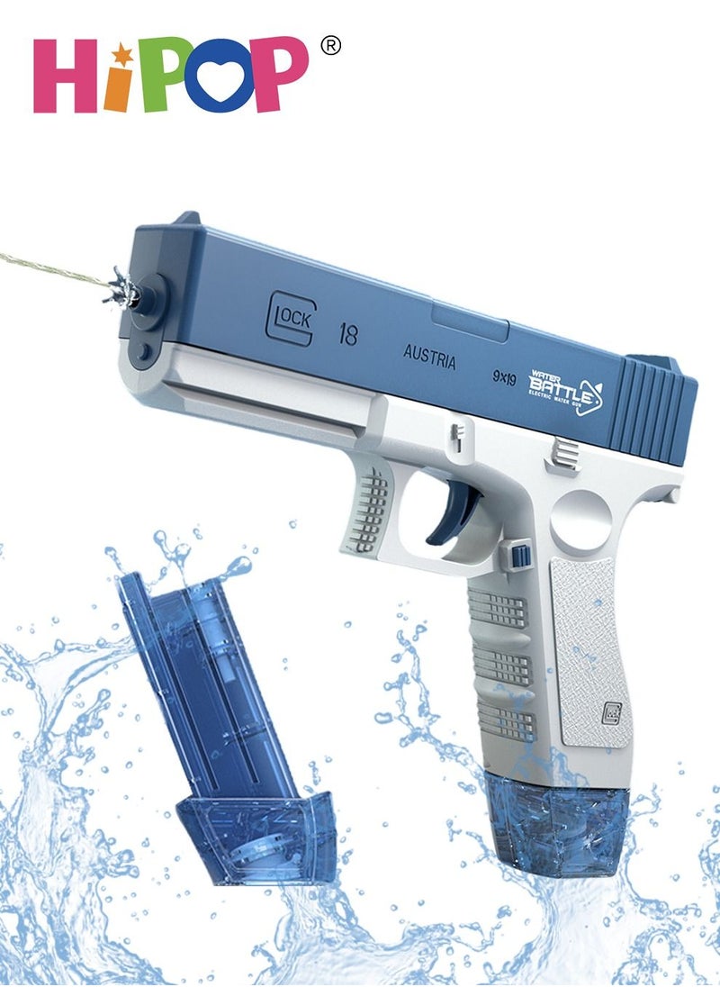 HIPOP - Glock Water Gun Toy for Kids,Electric Succession with Double Magazine Children's Water Play Toy,Fighting Toy Water Gun - Image 1