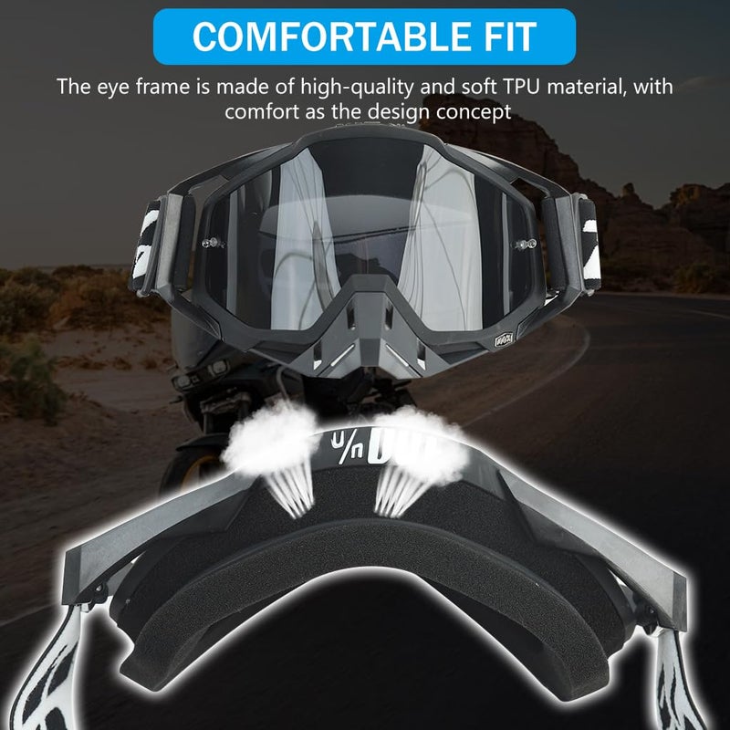 PROBEROS® Unisex Motorcycle Riding Goggles for Men & Women - Image 5