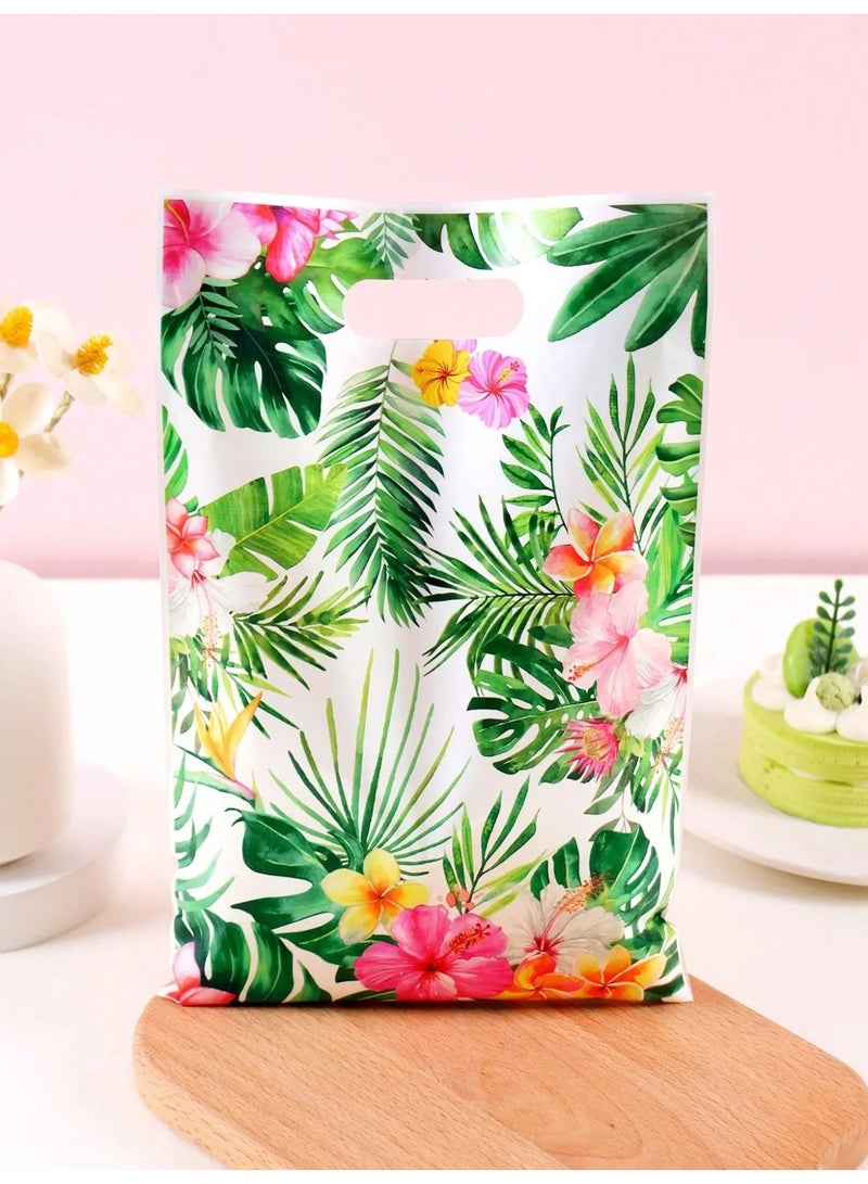 اكياس توزيعات مجموعه من 20 كيس من اكياس الهدايا و التوزيعات بطبعات الأزهار والأوراق الخضراء تضيف لمسة مبهجة  لأي مناسبه مثاليه لحفلات اعياد الميلاد و الحفلات ذات الطبع الخاص - Image 2