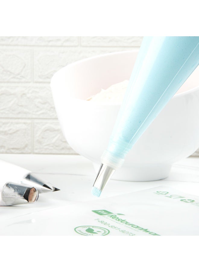 Restaurantware Pastry Tek Pastry Tip, 1 Reusable Basketweave Piping Tip - #48, Dent-Resistant, Stainless Steel Icing Tip, Dishwasher-Safe, Decorate Cupcakes, Cakes, or Cookies - Image 3