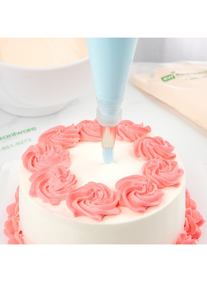 Restaurantware Pastry Tek Pastry Tip, 1 Reusable Basketweave Piping Tip - #48, Dent-Resistant, Stainless Steel Icing Tip, Dishwasher-Safe, Decorate Cupcakes, Cakes, or Cookies - Image 4