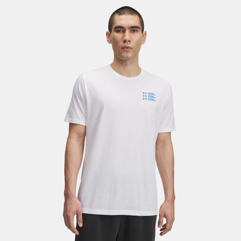 UNDER ARMOUR Men's Triple Stack Logo T-Shirt