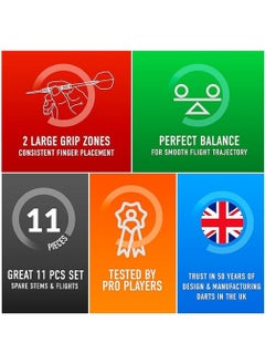 Harrows Pulse 90% Tungsten Dart Board Pin  - Image 5